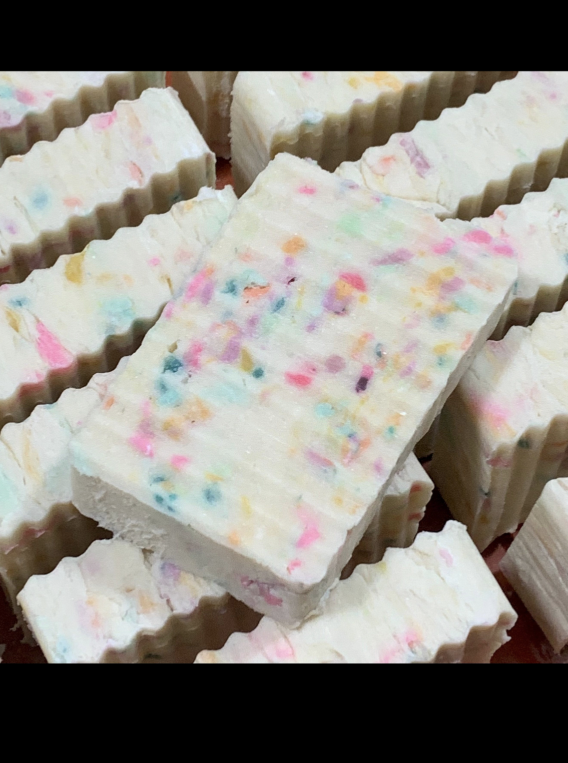 Coconut confetti yoni bar (made to only) - Foreign Dreamhouse LLC