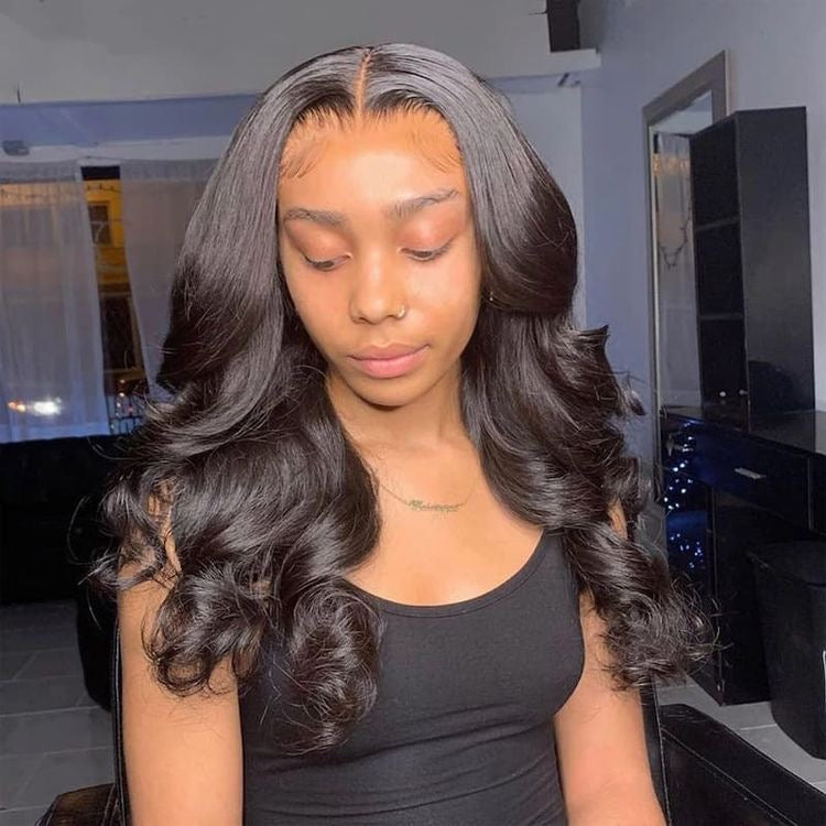 Foreign Body Wave HD closure wigs
